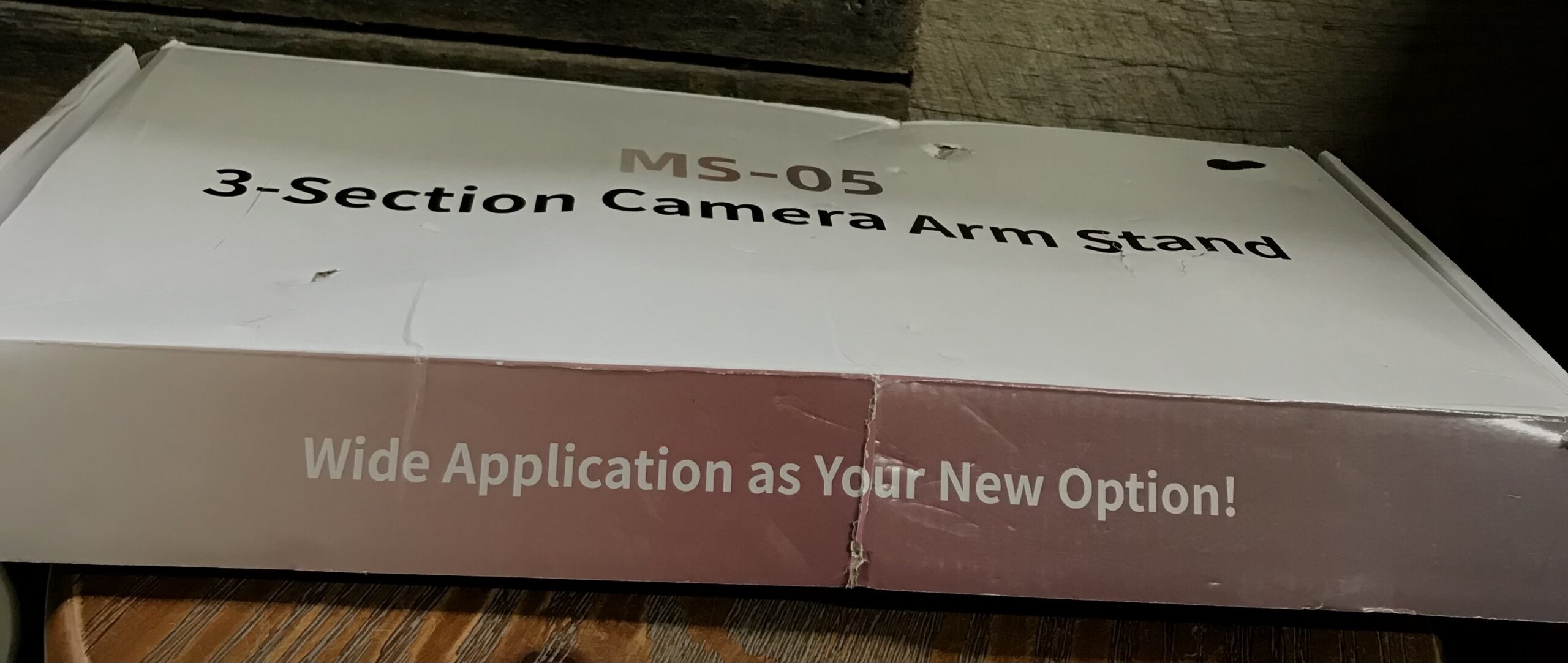 MS-05 Camera Desk Mount Stand 3 Section Arm 360° 1/4" Screw 3kg Load NEW - Image 3