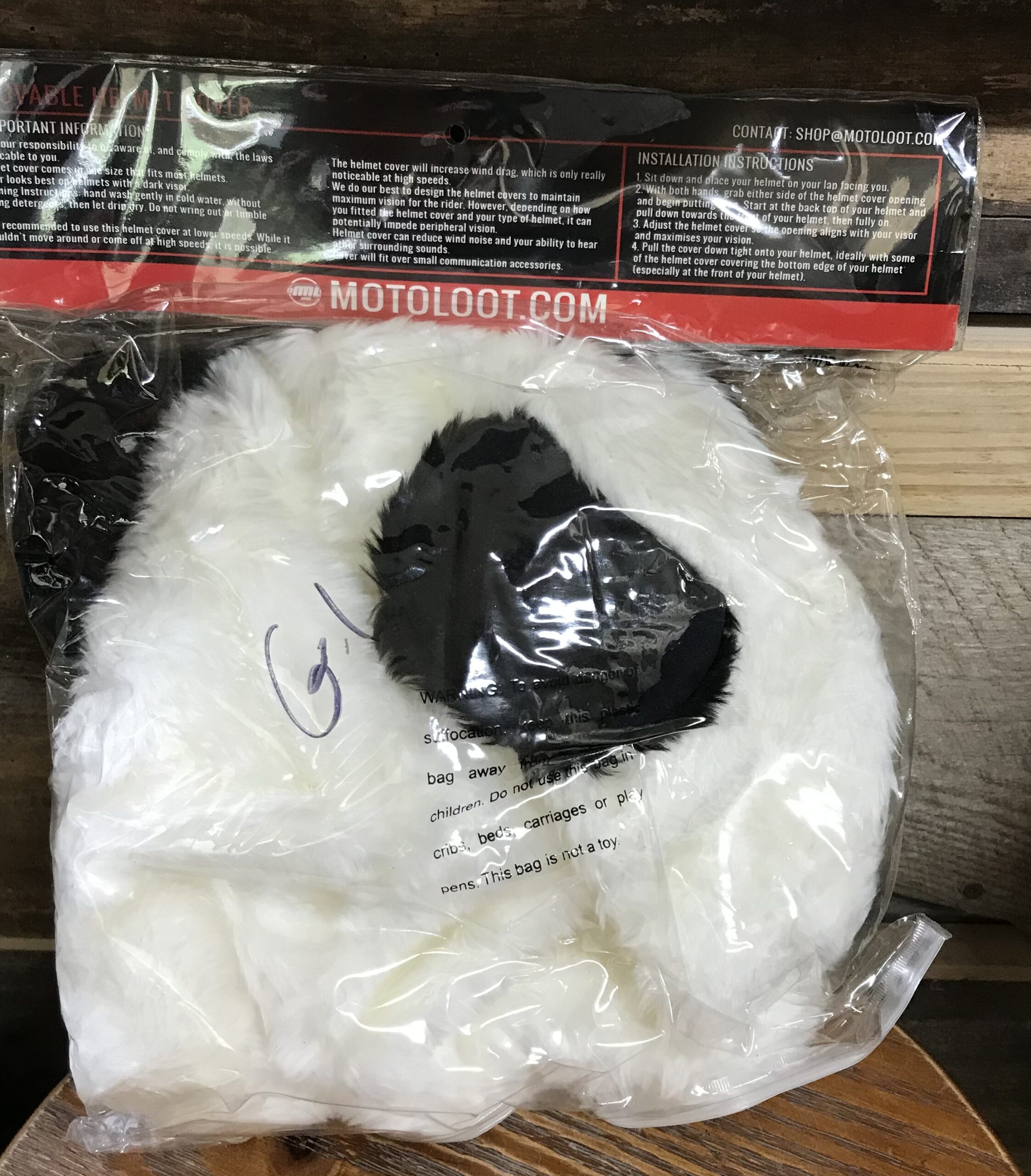 Moto Loot Motorcycle Helmet Cover Slip On Universal Fit NEW - Image 3