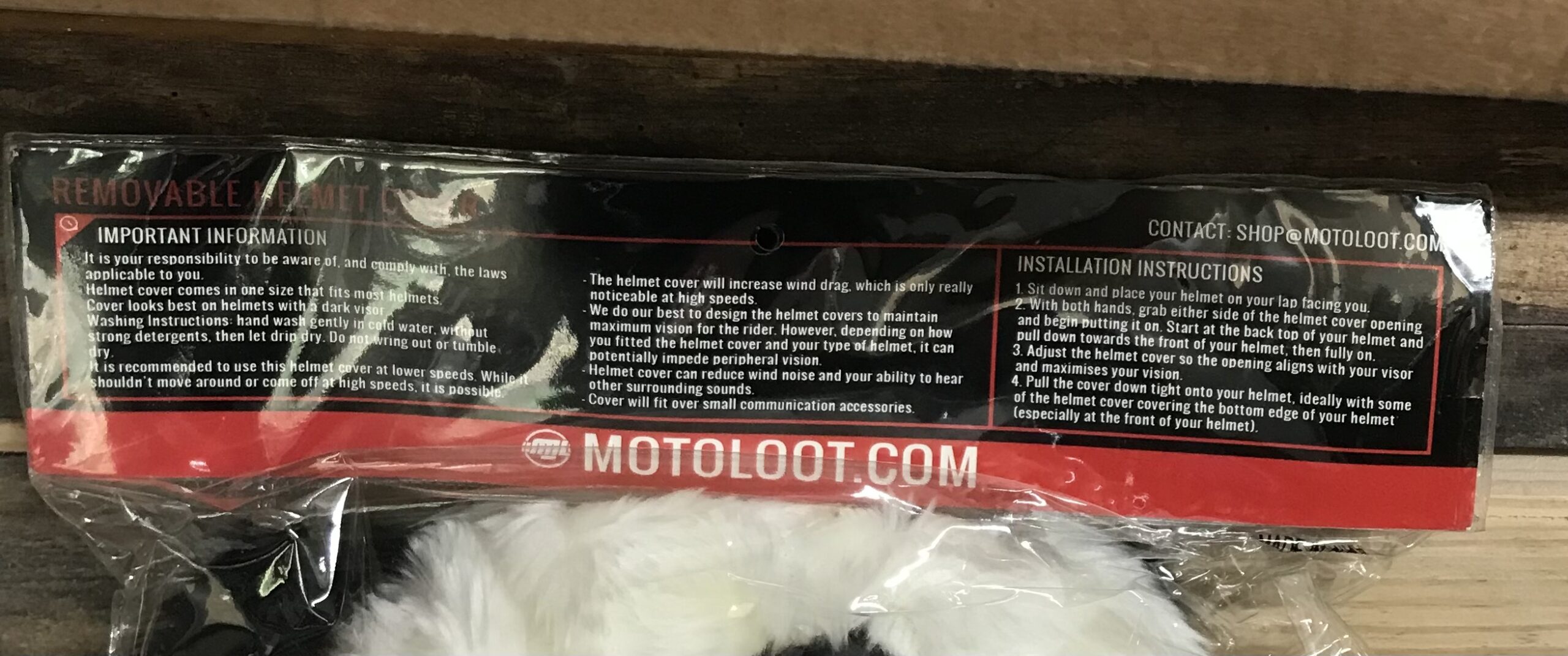 Moto Loot Motorcycle Helmet Cover Slip On Universal Fit NEW - Image 4