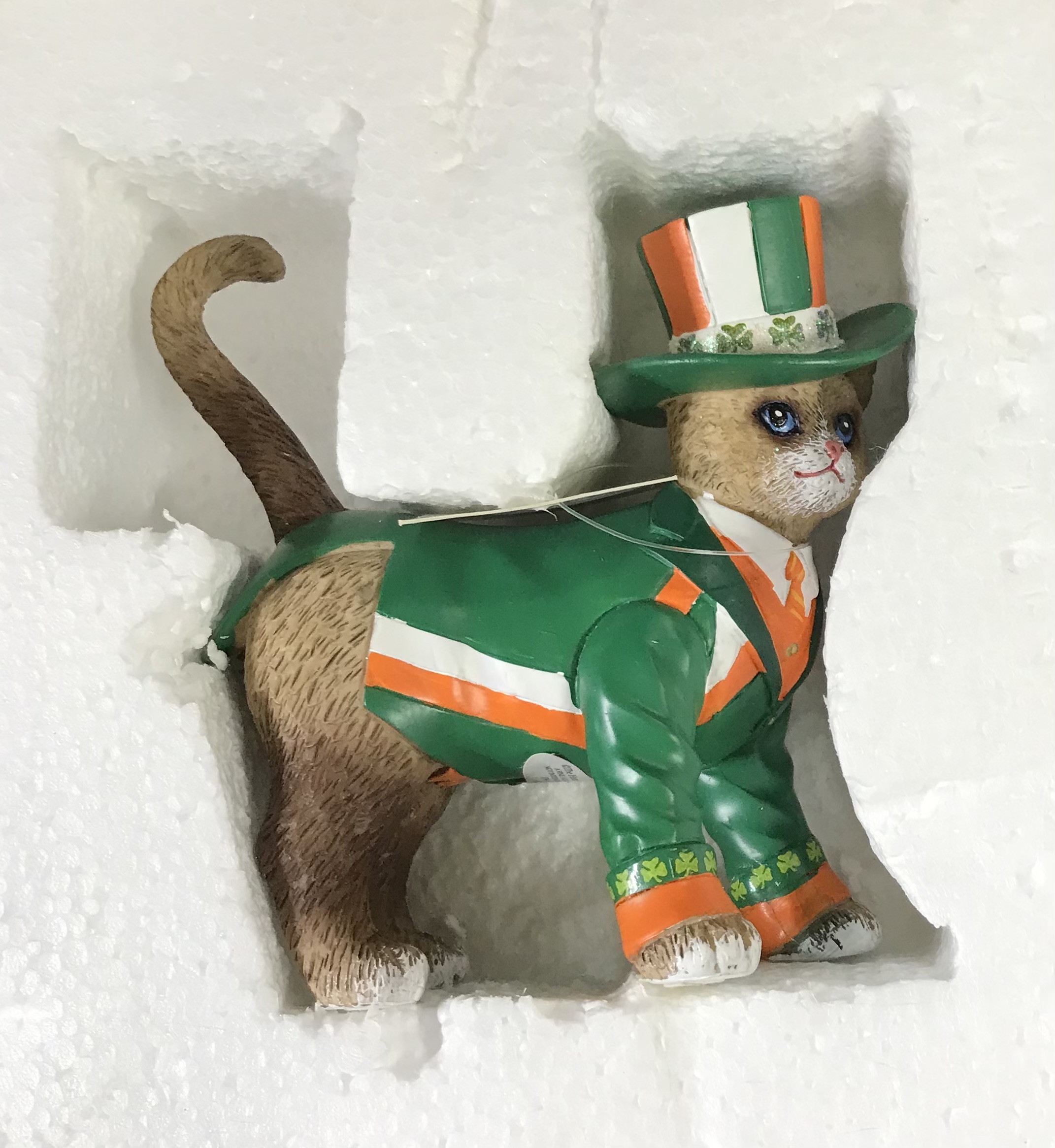 Hamilton Collection Angus McPurr Cat Figurine 0460 Retired 2018 NEW - Image 9