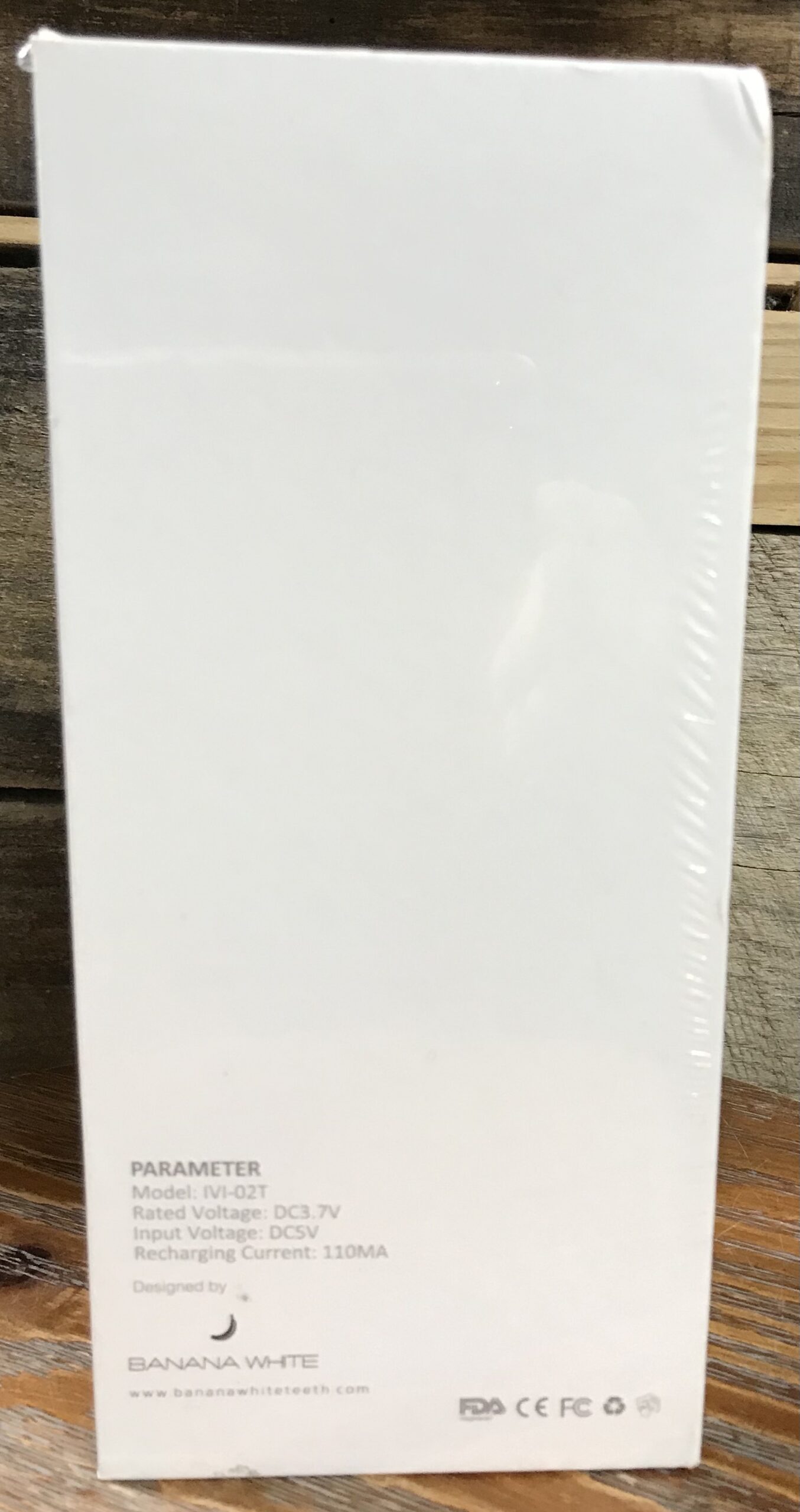 Banana White Sonic LED Electric Toothbrush IVI-02T Sealed Box NEW - Image 3