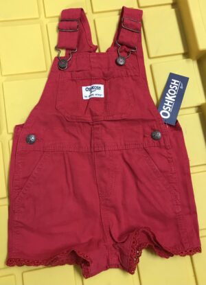 Oshkosh B'Gosh Red Short Overalls