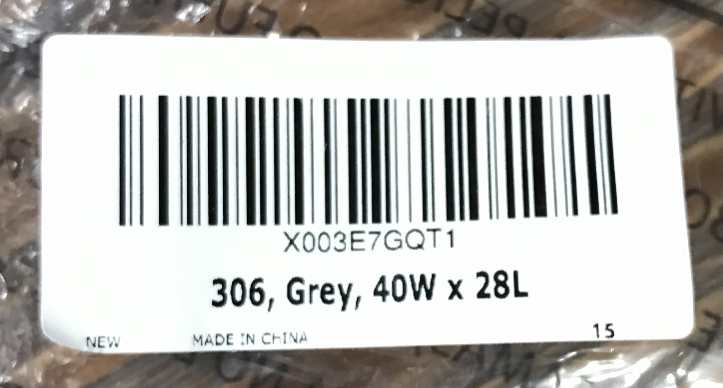 Soojun Gray Pants Mens 40x28 Casual Dress Slacks #306 NEW - Image 4