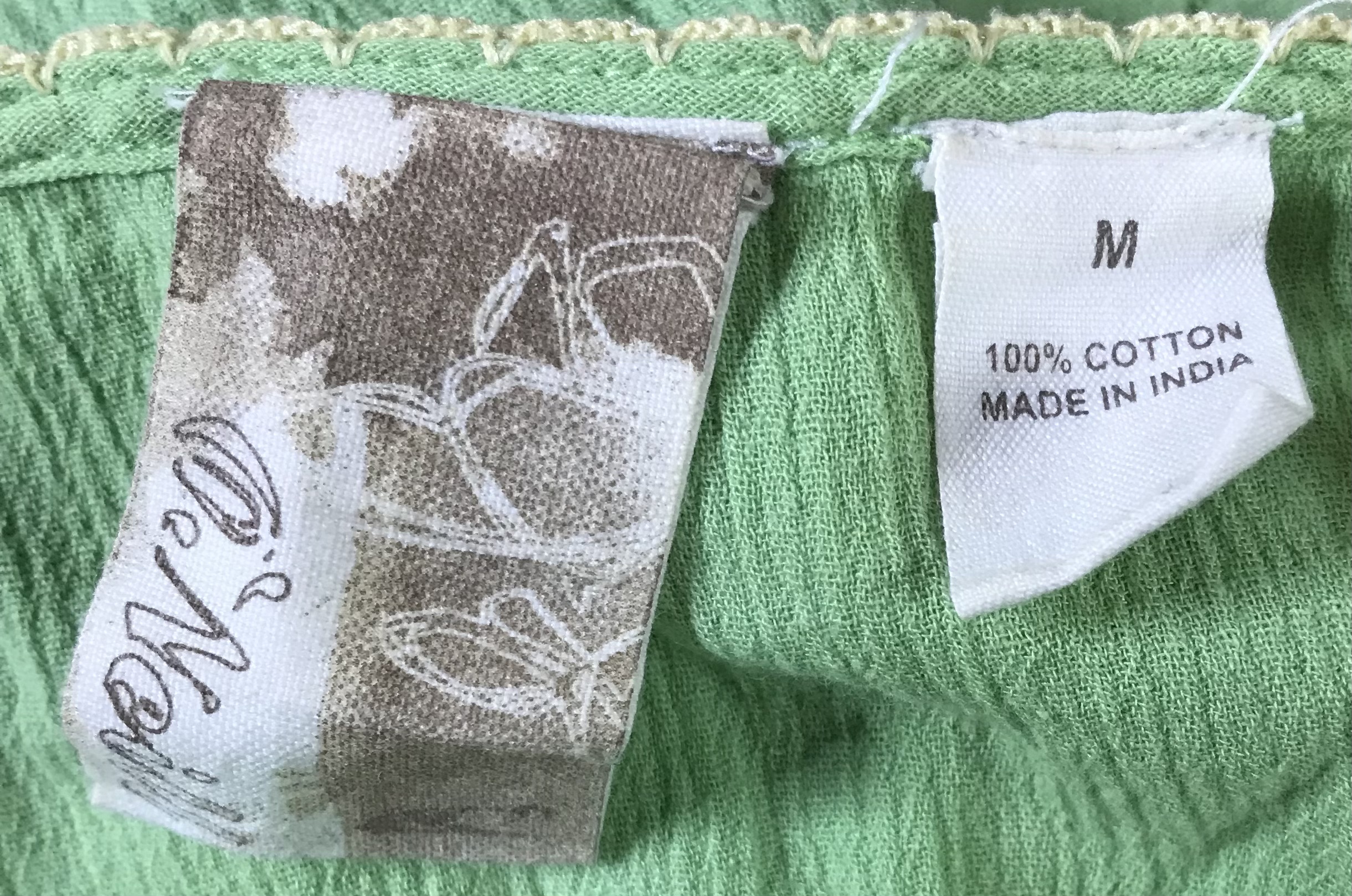 O’Neill Green Dress Sz M Spaghetti Strap Knee Length NEW - Image 4