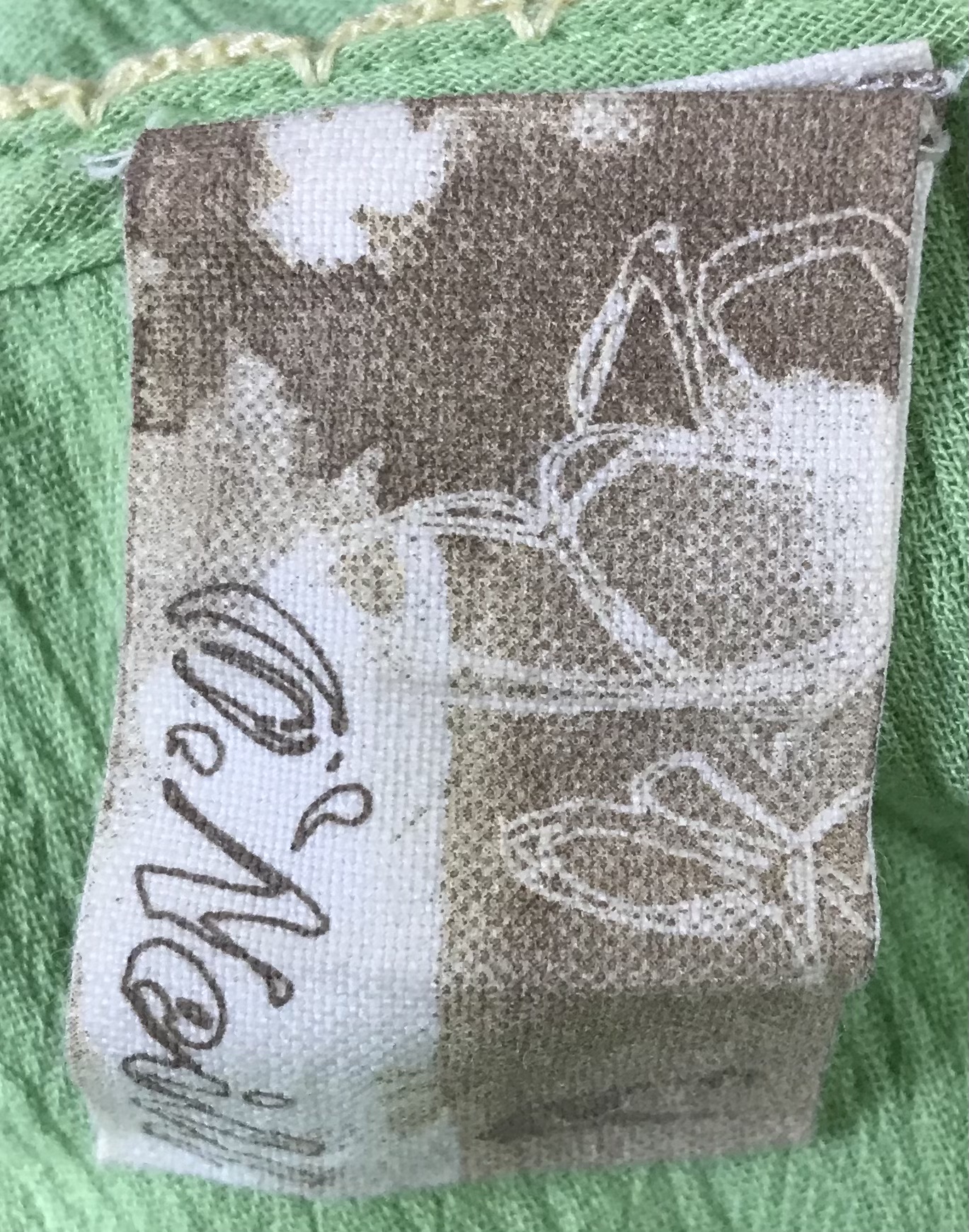 O’Neill Green Dress Sz M Spaghetti Strap Knee Length NEW - Image 5