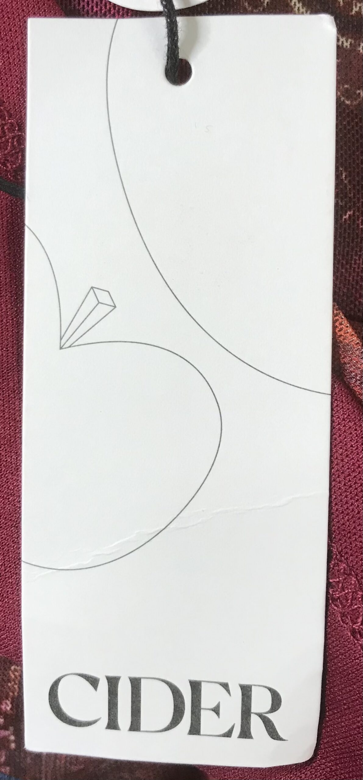 CIDER Red Multi-Color Long Dress 2XL Maxi Dress NEW - Image 9