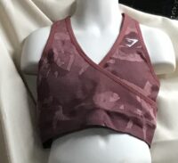 Gymshark Burgundy Sports Bra