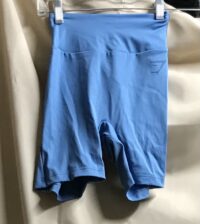 Gymshark Ruched Blue Shorts
