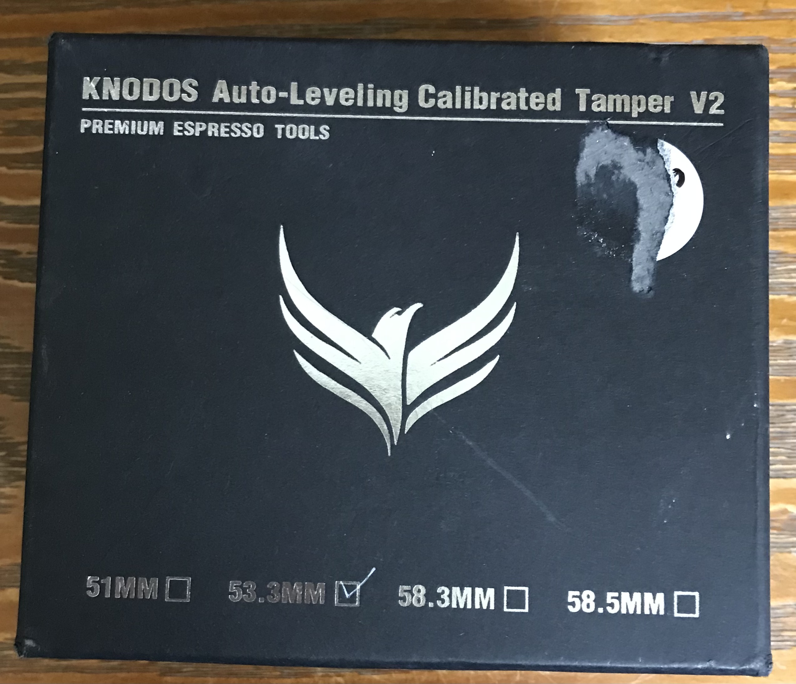 Knodos Auto-Leveling Calibrated Tamper V2 53.3mm NEW - Image 9