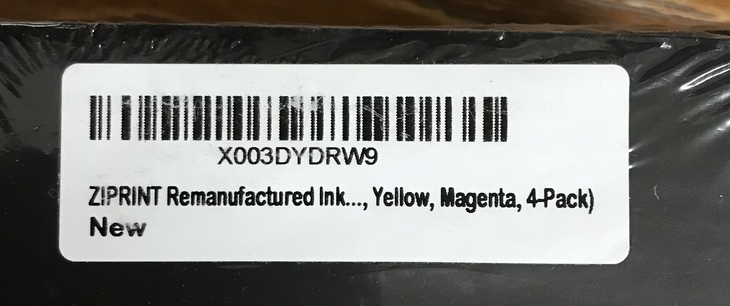 Ziprint 822XL Ink Cartridge 4 Pack 4 Colors Remanufactured NEW - Image 4