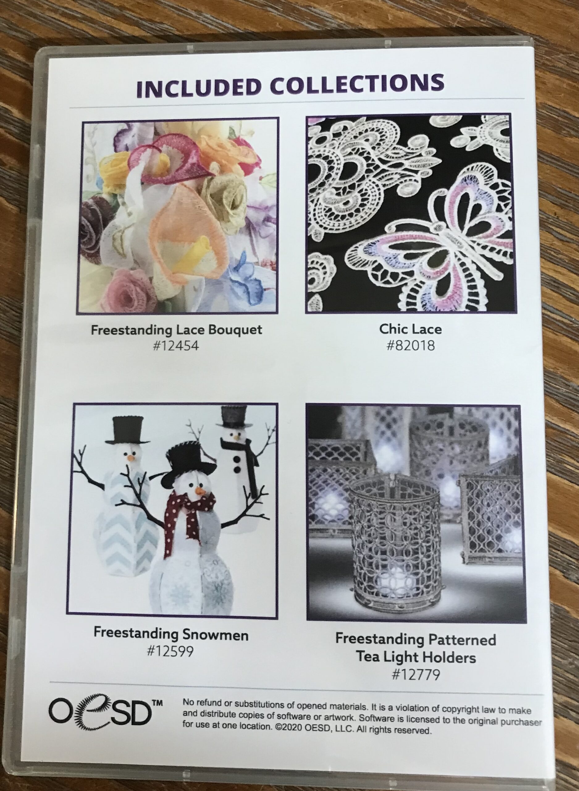 OESD Floral Little Lanterns & Lace Workshop Bundle CDs NEW - Image 7