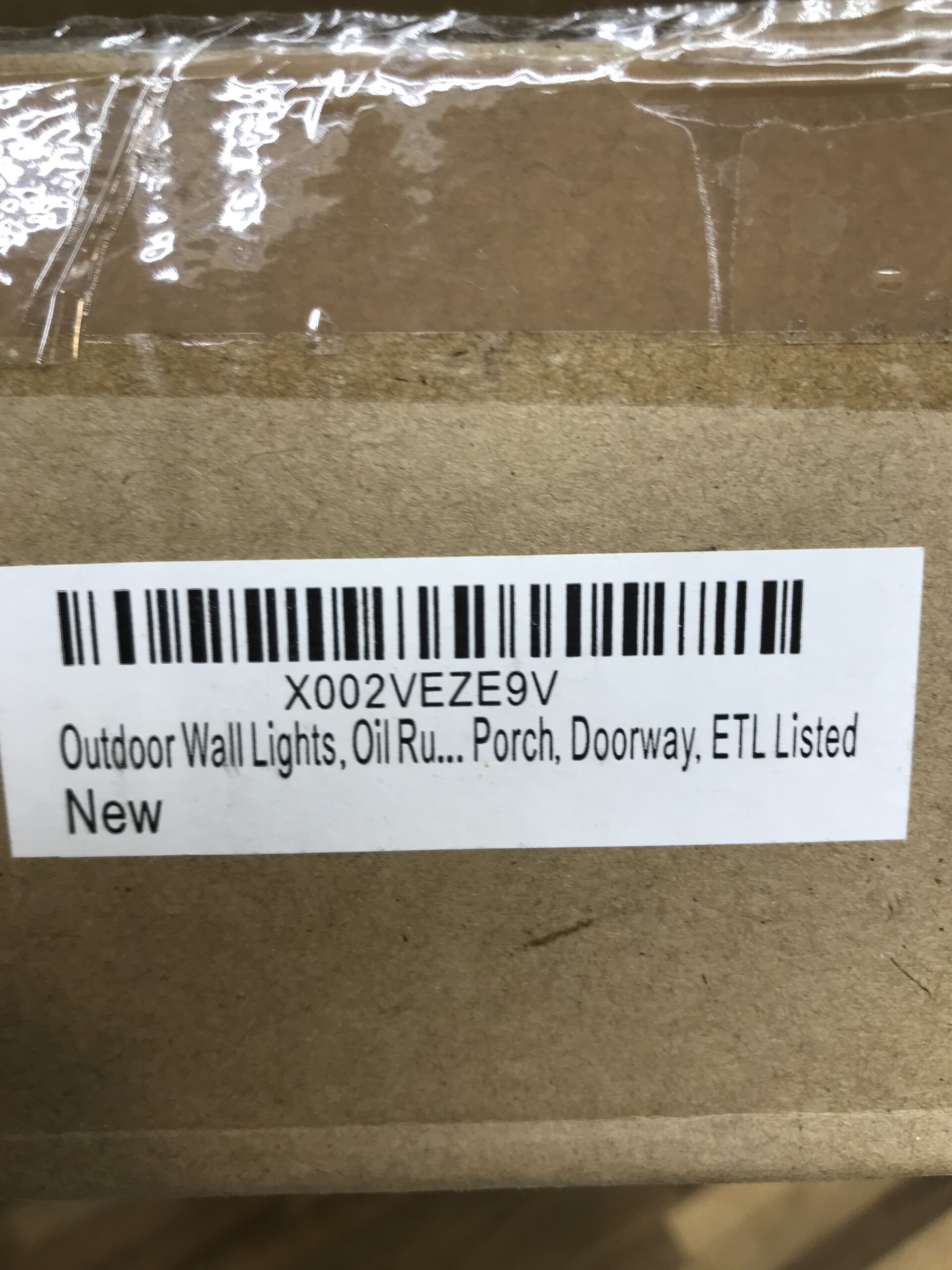 2 Pack Outdoor Wall Lights Porch Doorway Lanterns ETL Listed NEW - Image 9