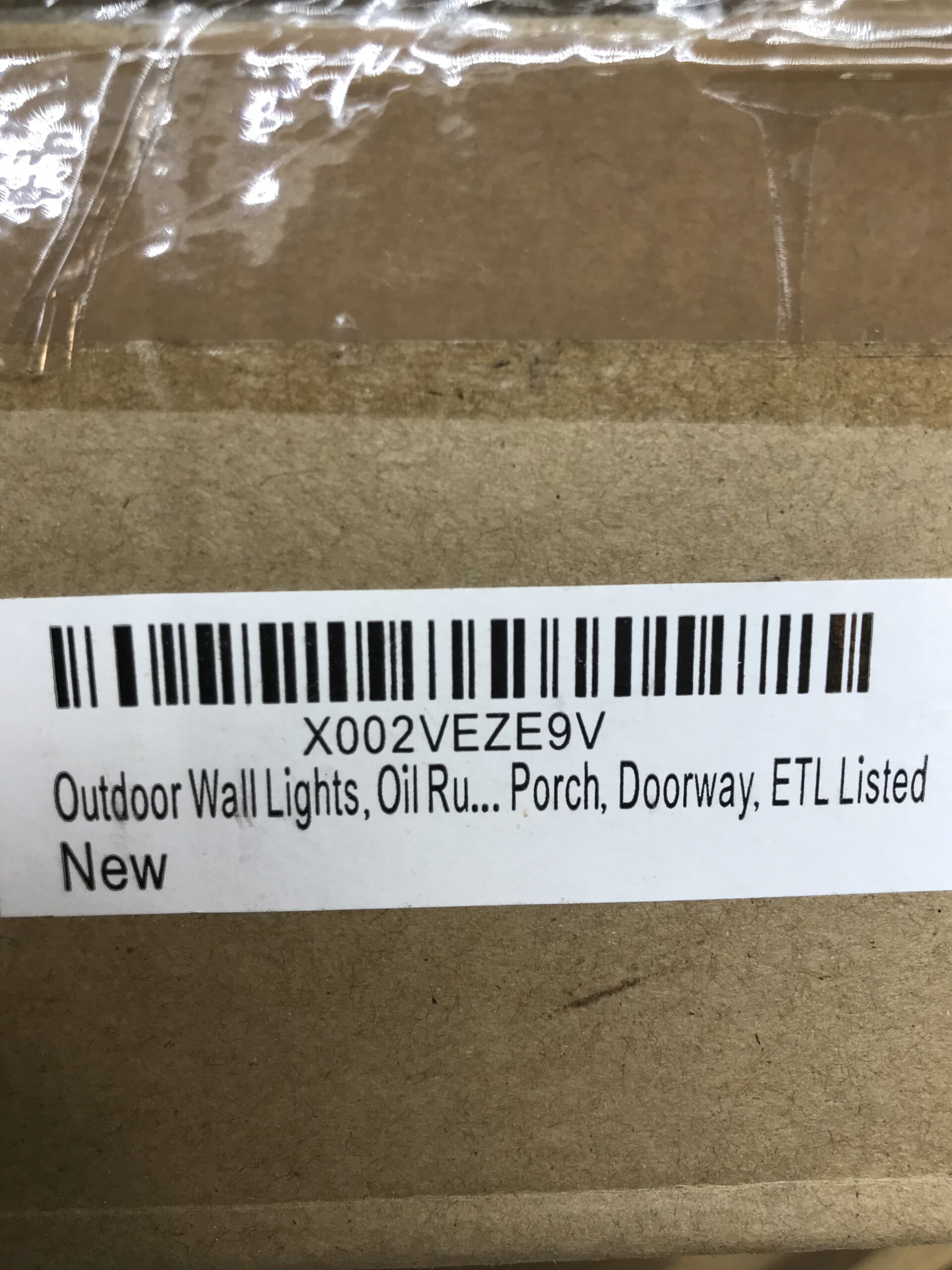 2 Pack Outdoor Wall Lights Porch Doorway Lanterns ETL Listed NEW - Image 10