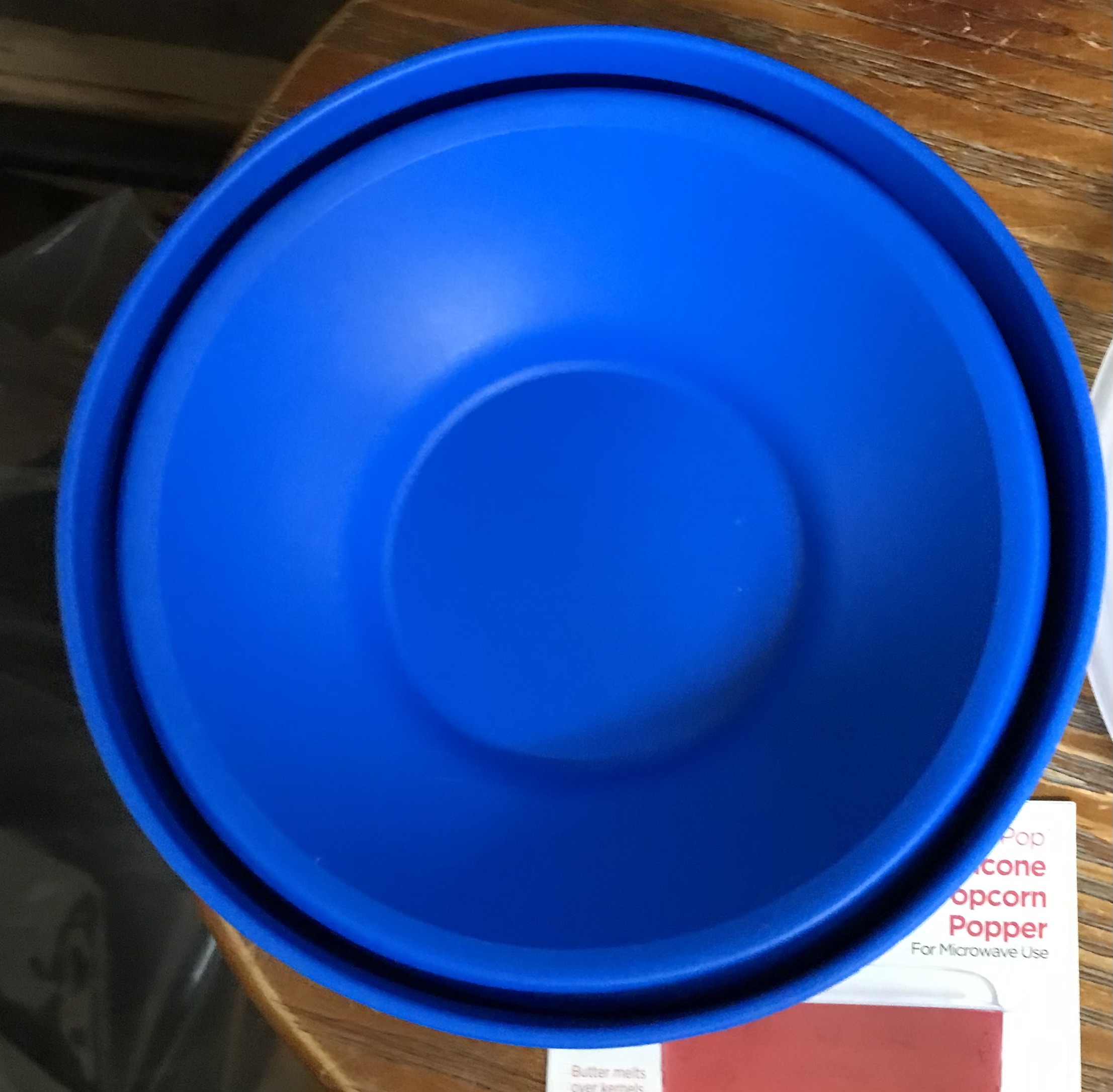 Ecolution Micro-Pop 3Qt Silicone Popcorn Popper Blue or Green NEW - Image 5