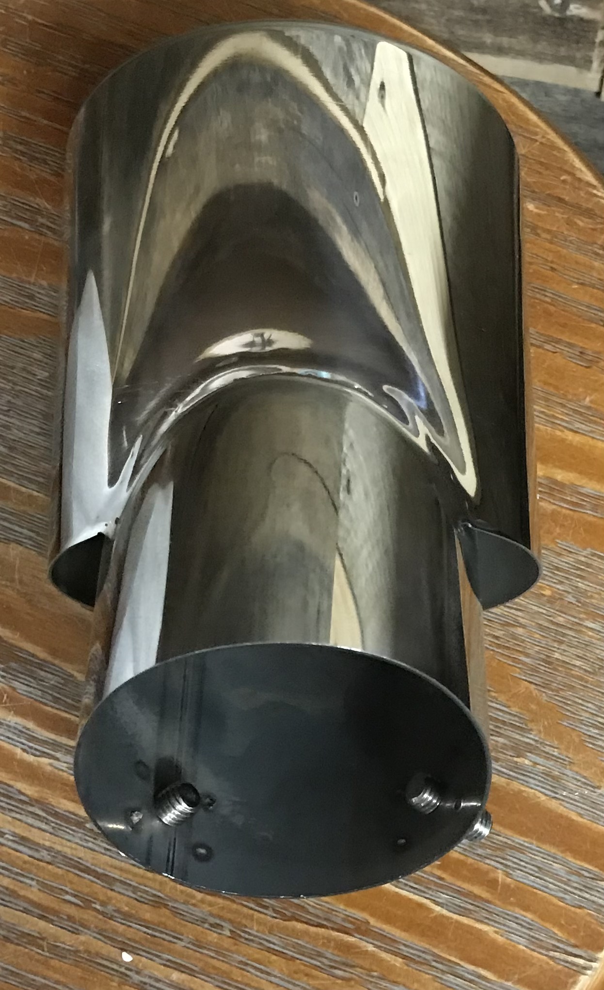 3 Inch Inlet Stainless Steel Exhaust Tips Set of 2 NEW - Image 5
