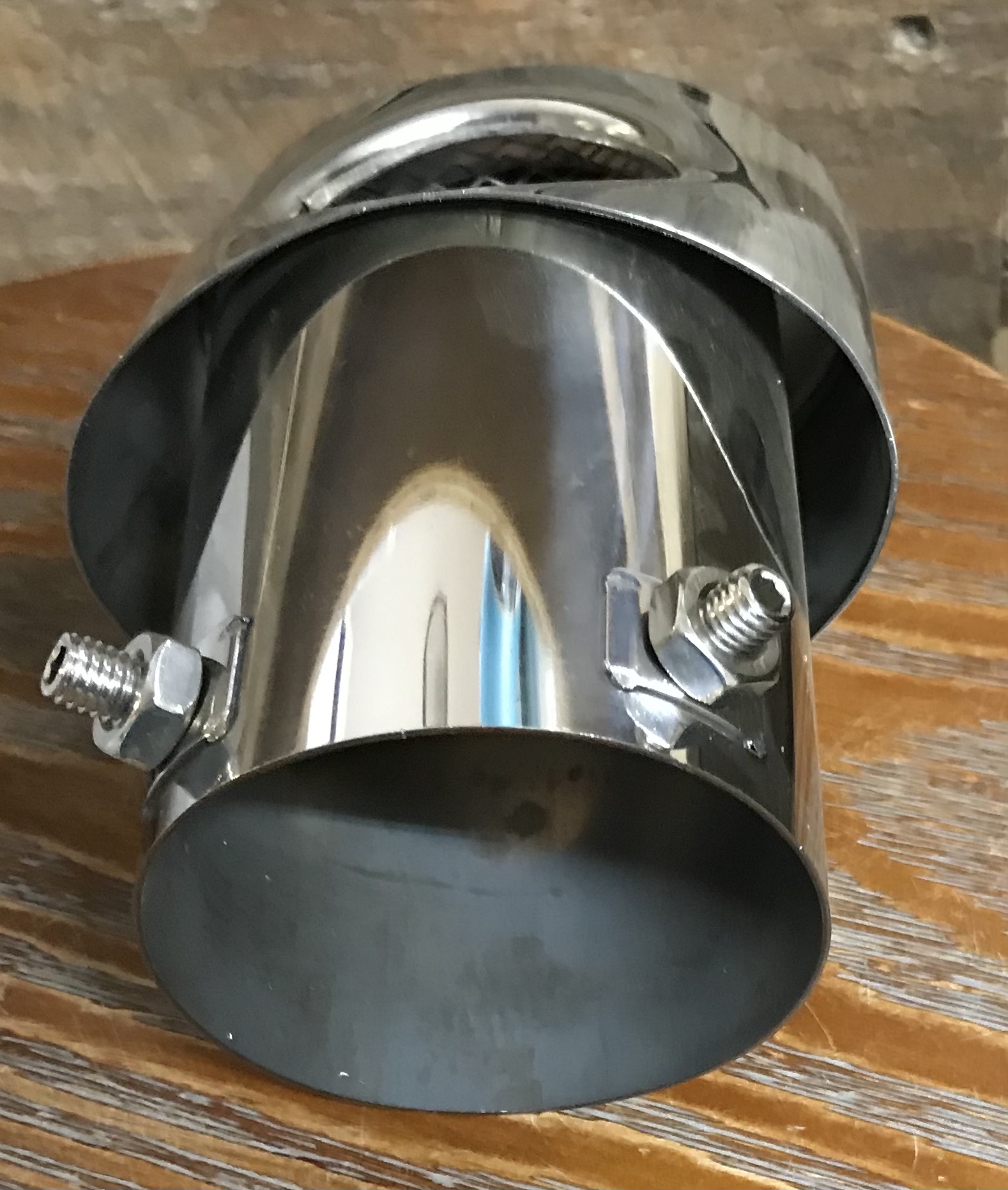 3 Inch Inlet Stainless Steel Exhaust Tips Set of 2 NEW - Image 6