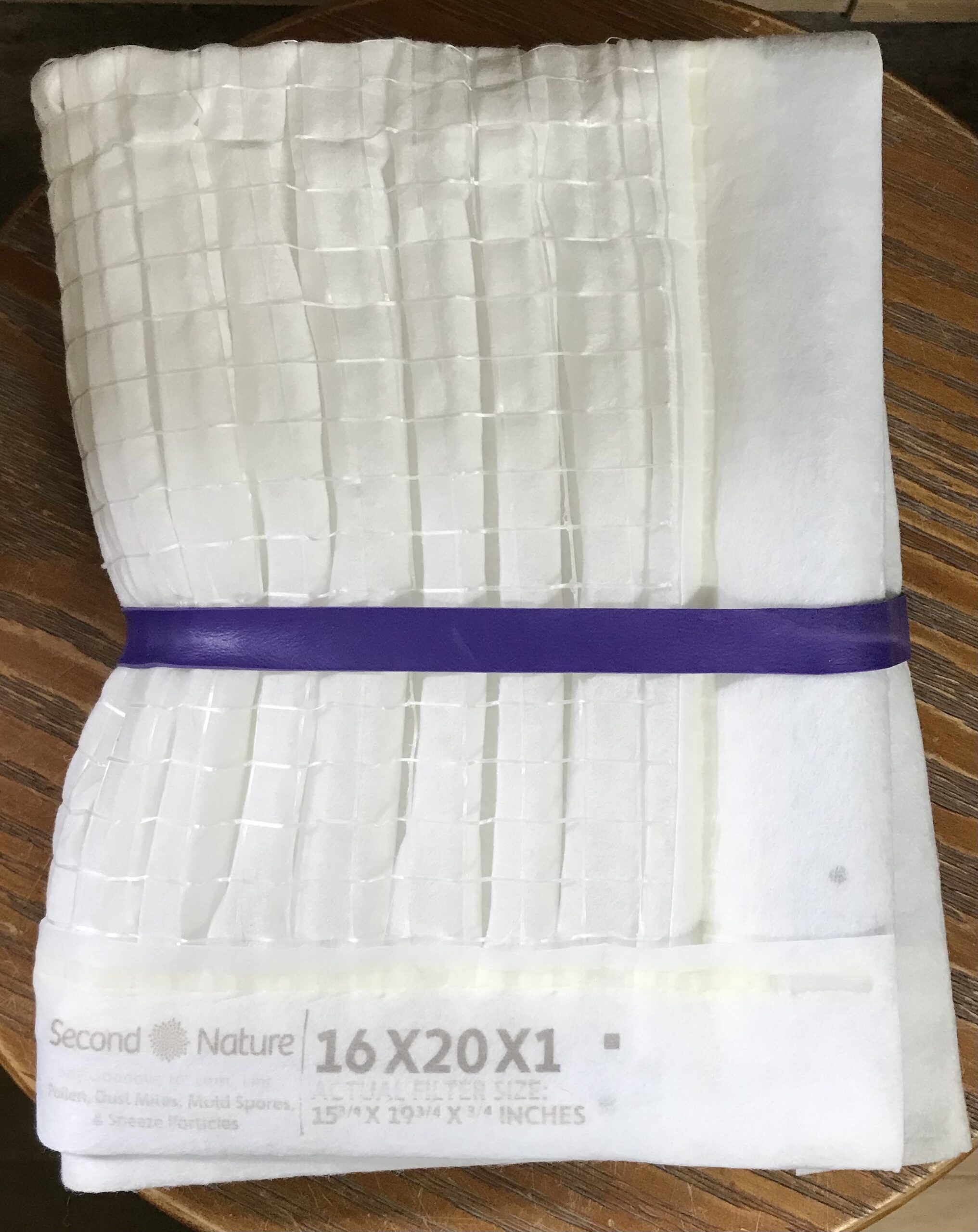 Second Nature Foldable HVAC Air Filter Choice of Size NEW - Image 4