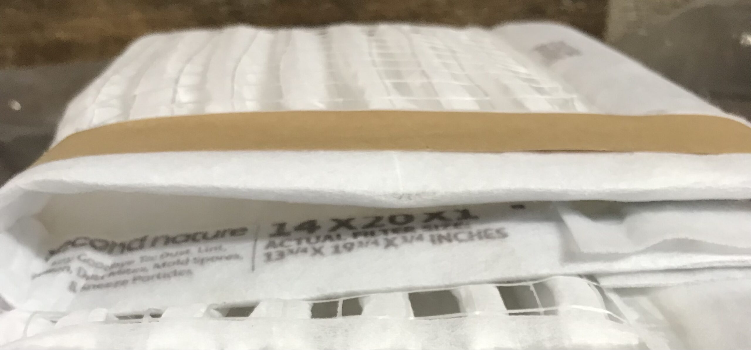 Second Nature Foldable HVAC Air Filter Choice of Size NEW - Image 9