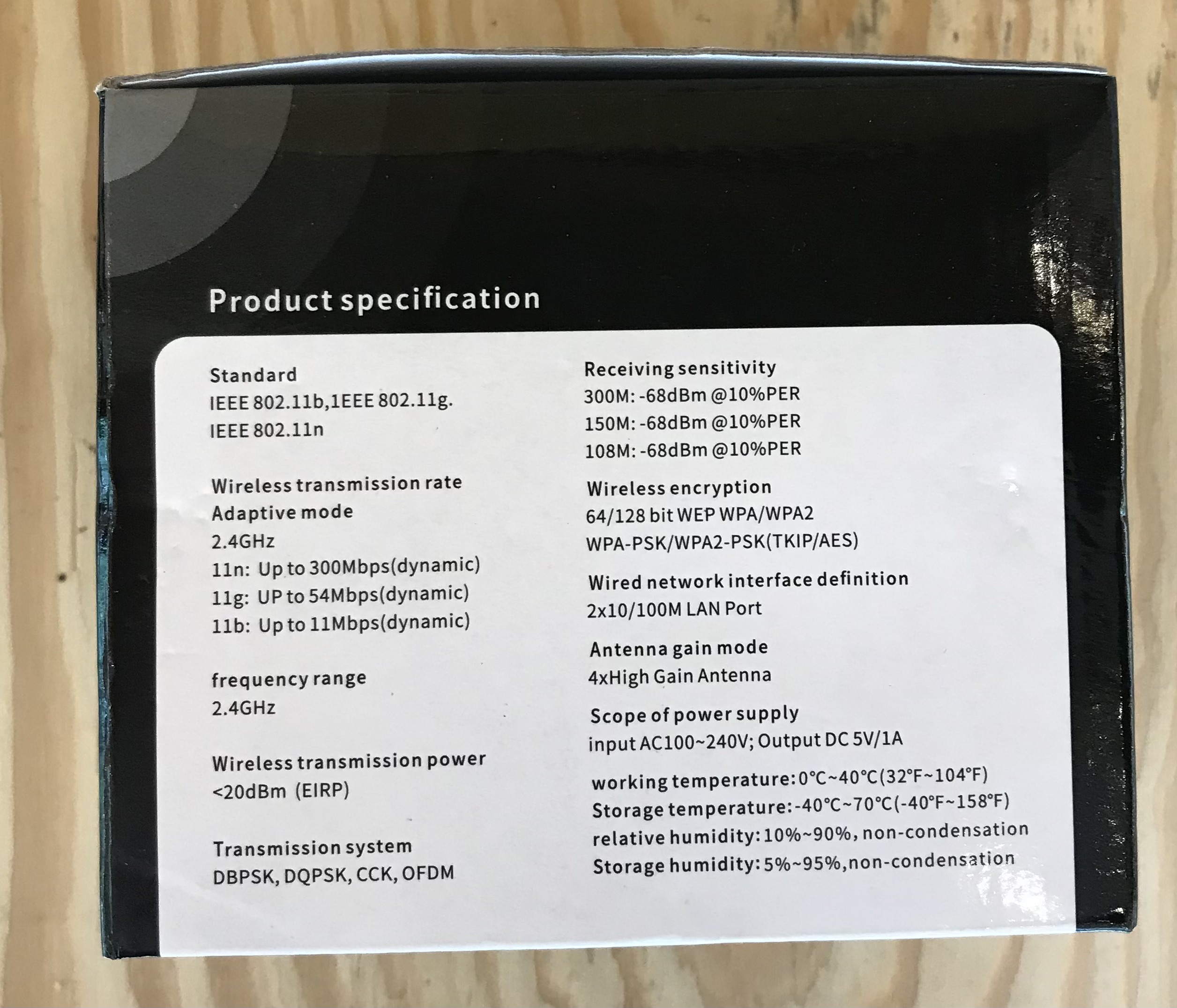 WiFi Signal Amplifier Wireless Range Extender Quad Antenna Network Repeater NEW - Image 6