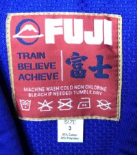 Fuji Judo Gi Uniform Blue Gi & Gear Train Believe Achieve NEW