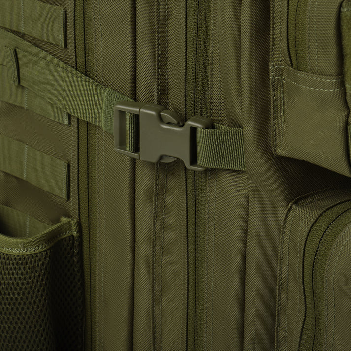 GRT Recon 45L Tactical Backpack Army Green Waterproof Travel Gym NEW - Image 13