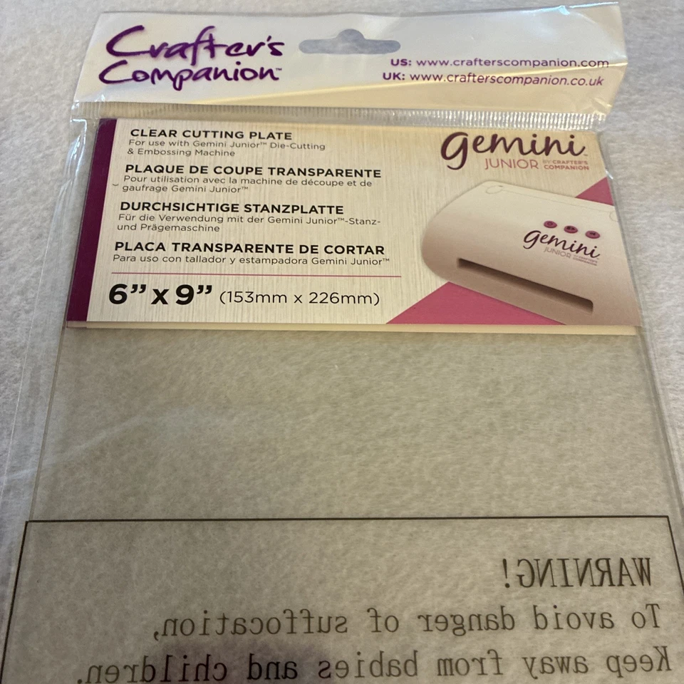 Crafter's Companion Gemini Junior 6x9 Plastic Shim NEW GEMJR-ACC-PLAS - Image 6