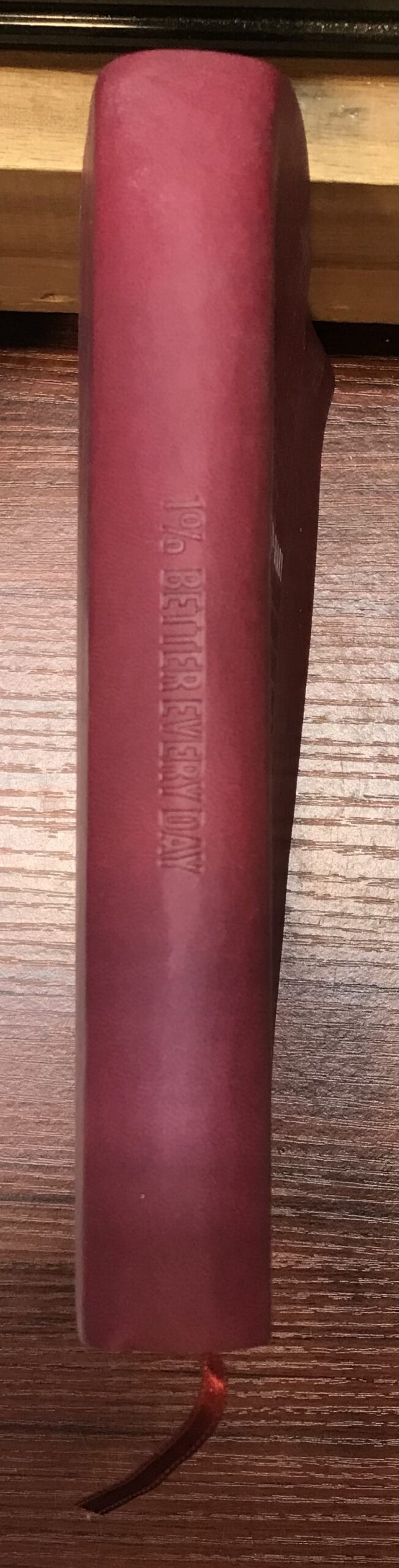 The 1% Diary Steven Bartlett 90-Day Motivational Journal Burgundy NEW - Image 2