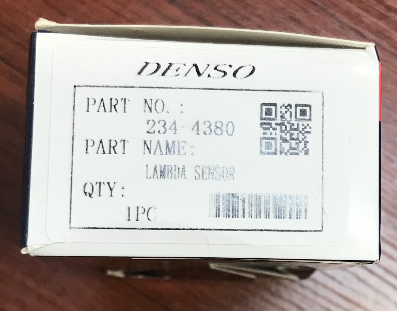 Genuine Denso 234-4380 Oxygen Sensor 4-Pin Lambda Sensor O2 New in Box - Image 4