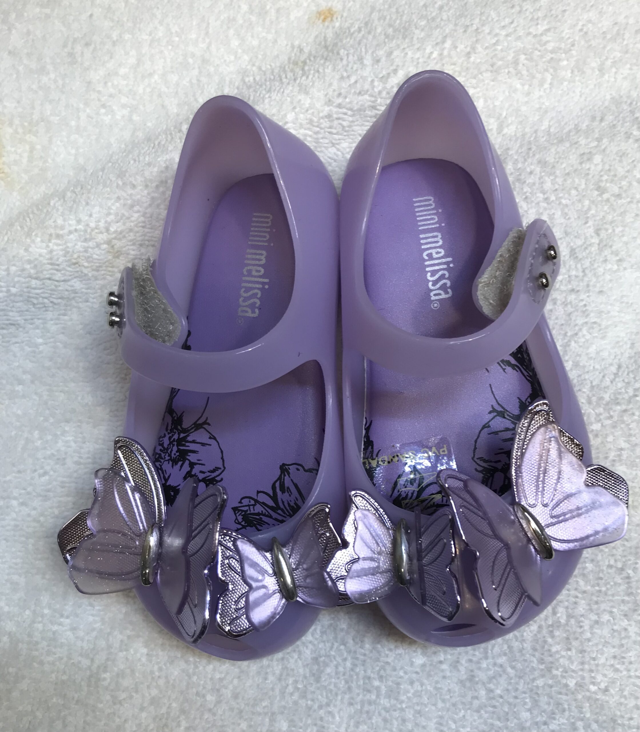 Mini Melissa Toddler Kids Shoes - Choose Style Mini Street & Fly III Size 6-11 NEW - Image 5