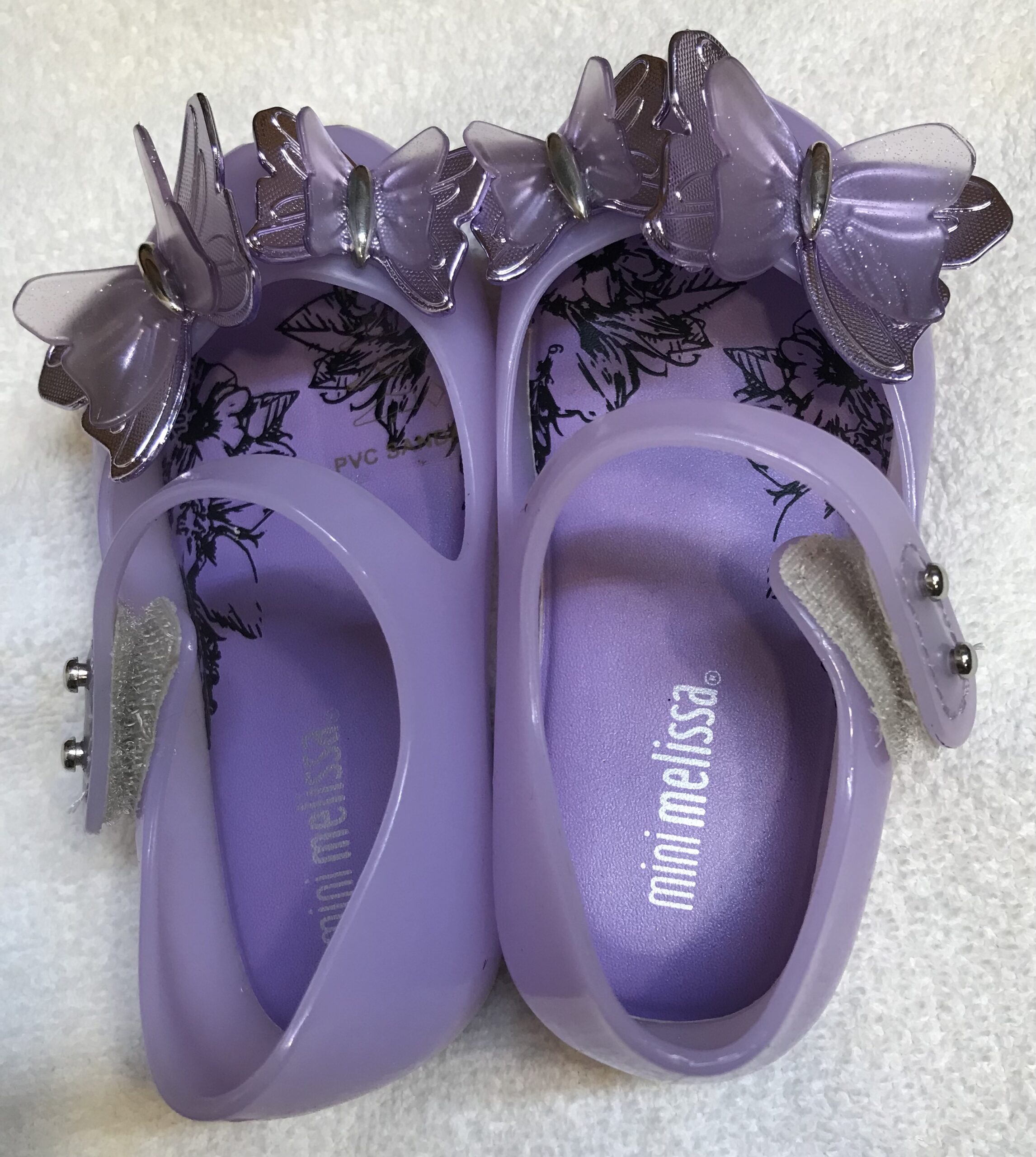 Mini Melissa Toddler Kids Shoes - Choose Style Mini Street & Fly III Size 6-11 NEW - Image 6