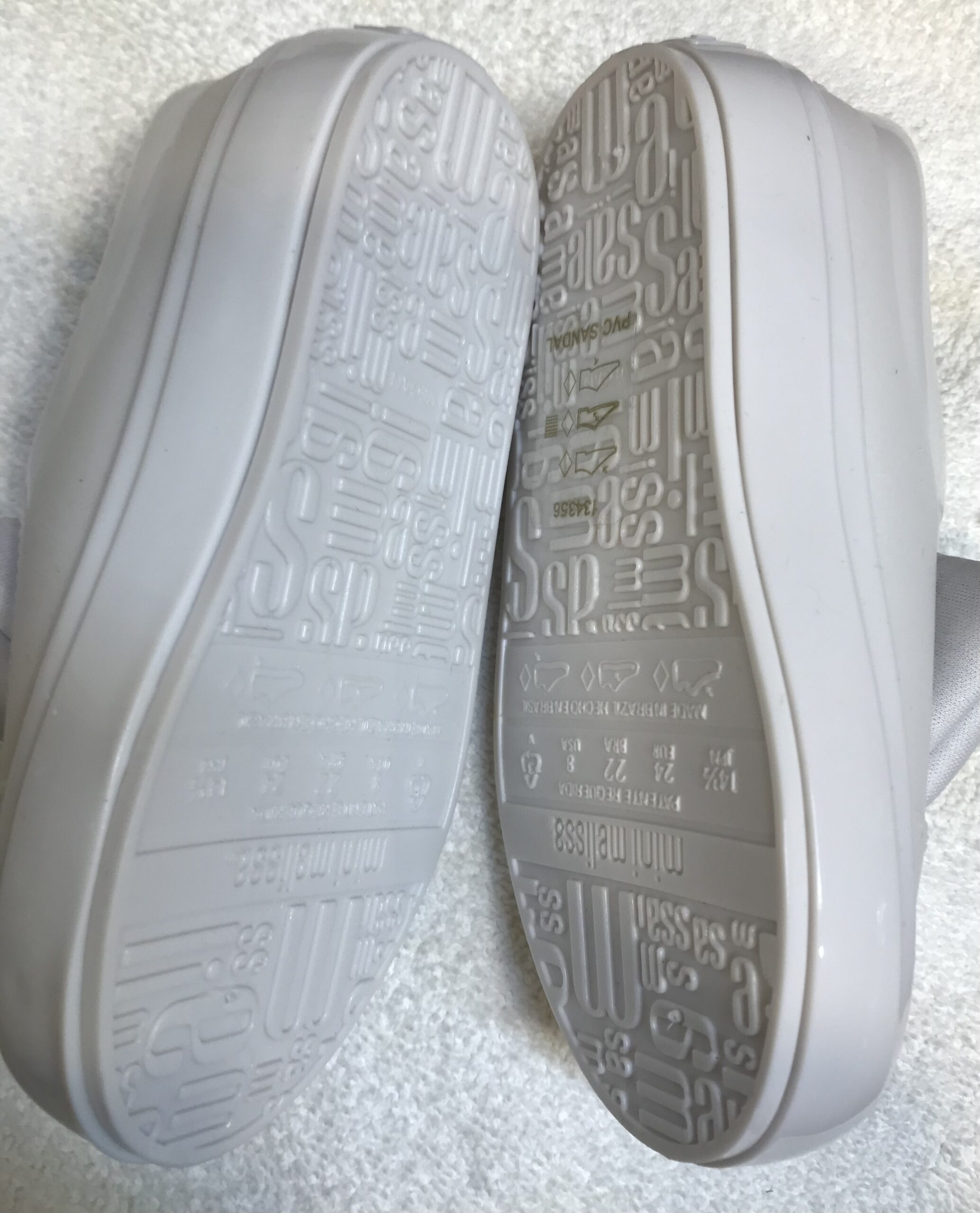 Mini Melissa Toddler Kids Shoes - Choose Style Mini Street & Fly III Size 6-11 NEW - Image 12
