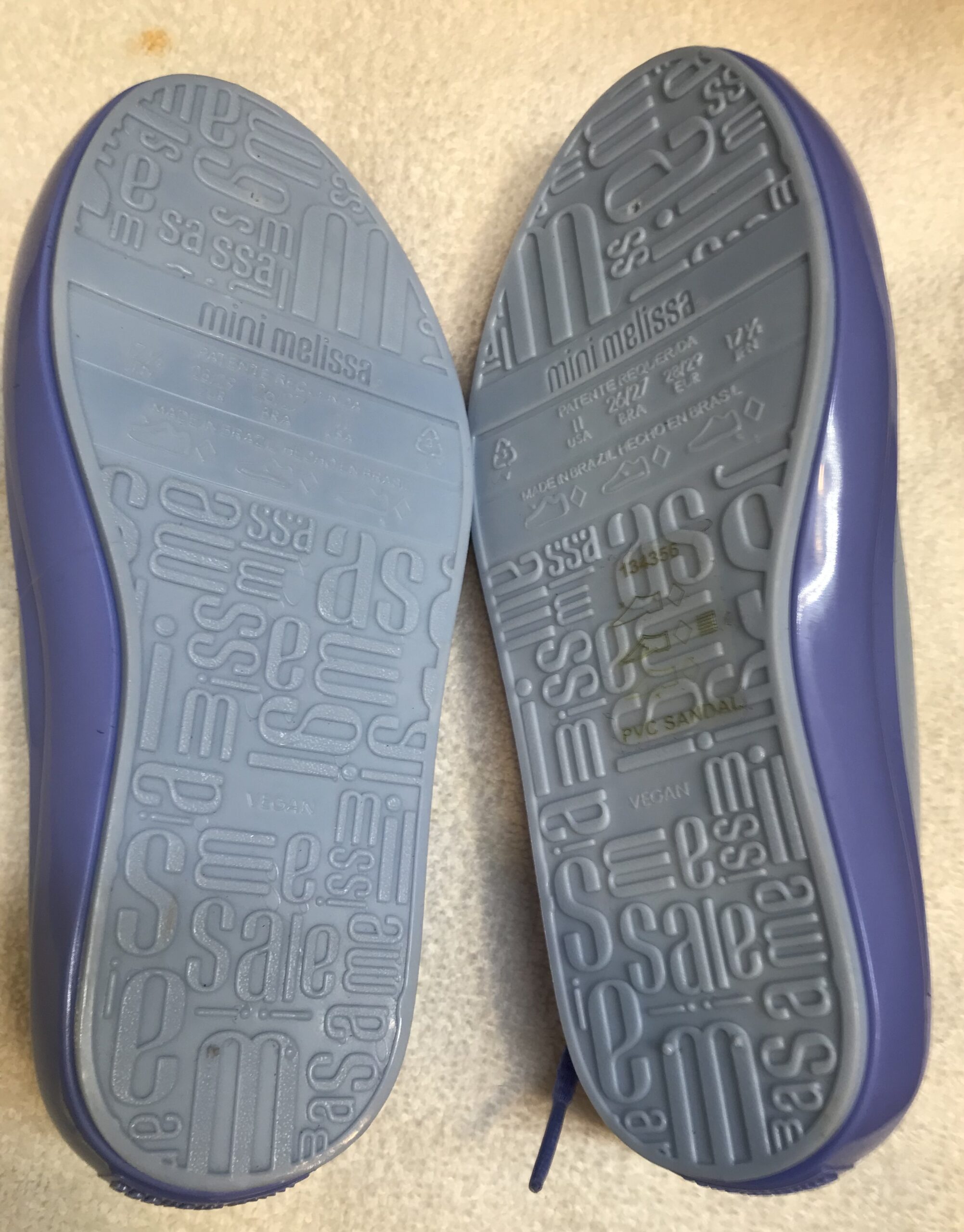 Mini Melissa Toddler Kids Shoes - Choose Style Mini Street & Fly III Size 6-11 NEW - Image 20