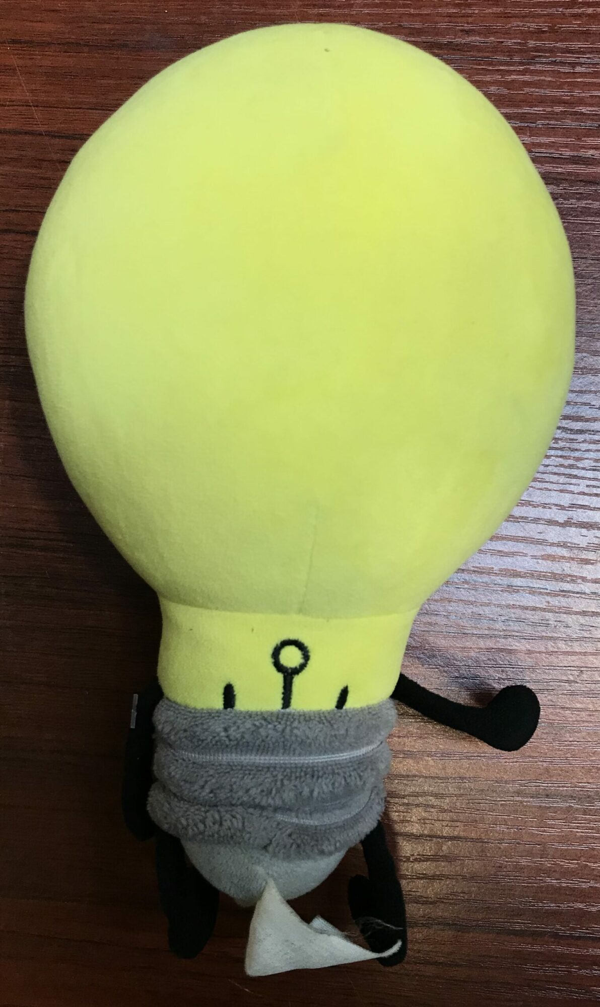 Inanimate Insanity Lightbulb Plush Toy Official Object Show Yellow Stuffed Doll - photo 2