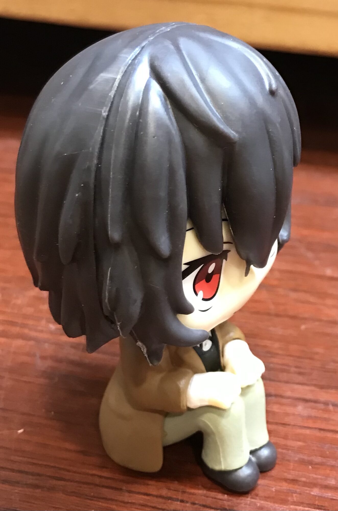 Bungo Stray Dogs Osamu Dazai Chibi Sitting Figure Anime Collectible Toy NEW - photo 5