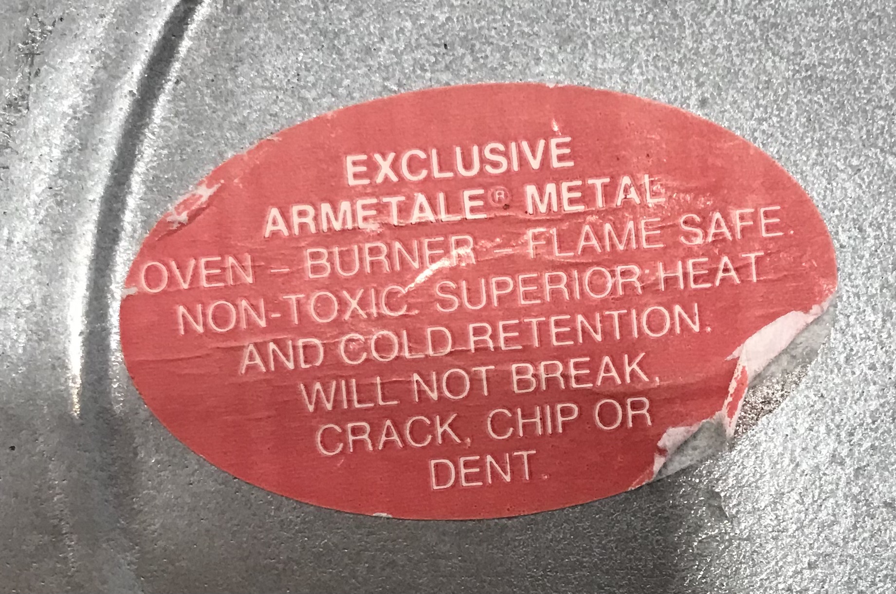 Vintage Wilton Armetale RWP Pewter Metal Platter Serving Bowl Columbia PA USA - photo 3